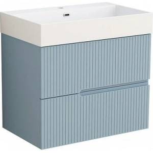 Inter Ceramic Конзолен PVC шкаф за баня ELORIA 7056BL, Inter Ceramic, 55x44x70см (7056BL)