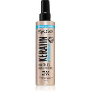 Syoss Keratin Volume спрей за защита на косата от топлината за увеличаване на обема 200ml
