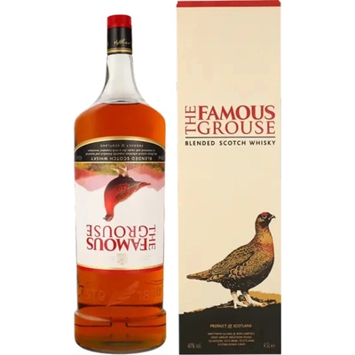 Famous Grouse 40% 4,5 l (darčekové balenie kolíska)