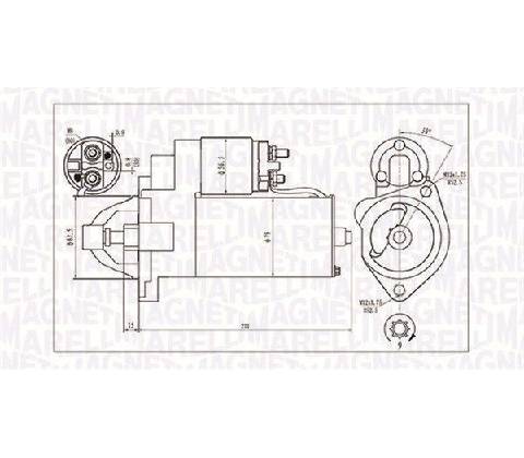 Štartér MAGNETI MARELLI MQS624