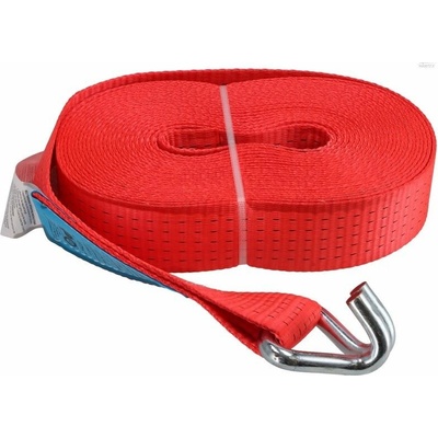 Upínací pás na náklad 5T 11,5M červený CS505S/11,5M/RED, , ,