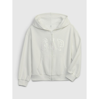GAP Детски суитшърт с логото на GAP GAP | Byal | Момичешки | 104/110