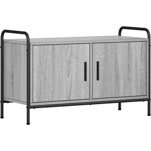 vidaXL ТВ шкаф 79, 5 x 33 x 50 см Сив Сонома Инженерна дървесина (8013731)