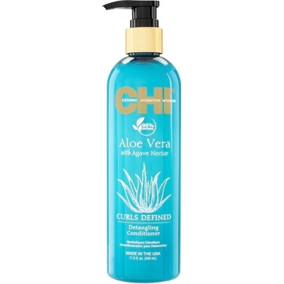 Farouk Systems Farouk System CHI Aloe Vera with Agave Nectar Curls Defined Detangling Conditioner 340 ml
