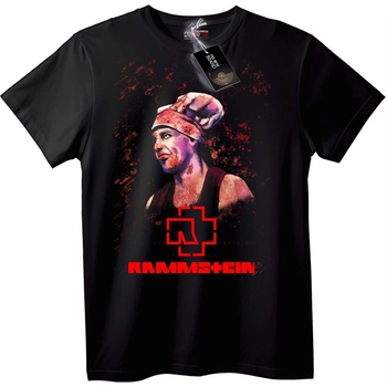 NOONEBRAND Тениска Rammstein Кървав Разплис - 2XL, White