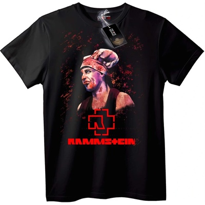 NOONEBRAND Тениска Rammstein Кървав Разплис - 2XL, White