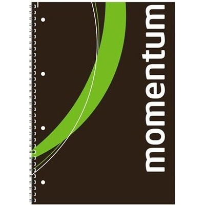 Victoria Momentum A4 čistý špirálový zošit perforovaný