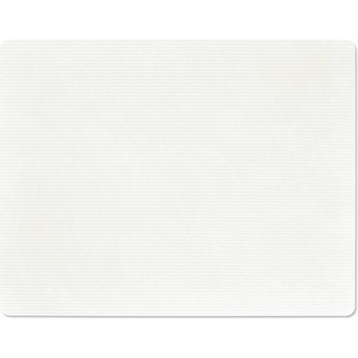 LIND Prestieranie Square Corduroy čistá biela koža 35x45 cm