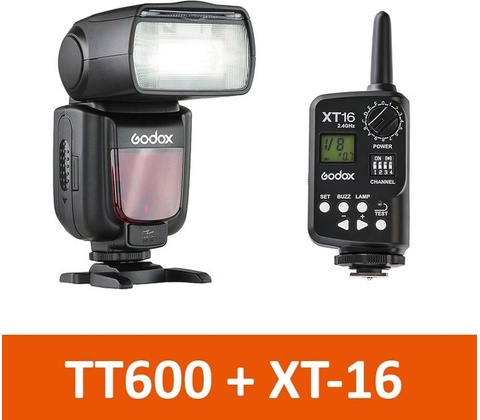 Godox TT600 + XT-16