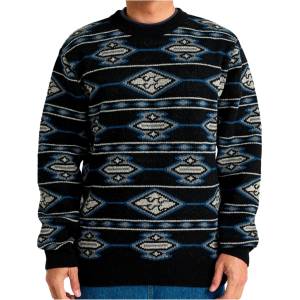 Billabong Мъжки пуловер Billabong Ranchero Crew Jumper - Black - размер S (017-3939-0111)