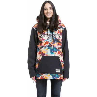 Meatfly дамско street яке Alita Mango Mountains / Black Meatfly | Cheren | ЖЕНИ | XS