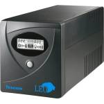 Tescom UPS 650VA/390W, 1 x battry 12V/9Ah, 2 x shoko input, LCD Display (650A_LCD)