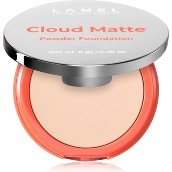 LAMEL Cloud Matte Powder Foundation матиращ фон дьо тен-пудра цвят 03 Light Beige 8 гр