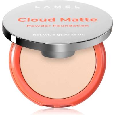 LAMEL Cloud Matte Powder Foundation матиращ фон дьо тен-пудра цвят 03 Light Beige 8 гр