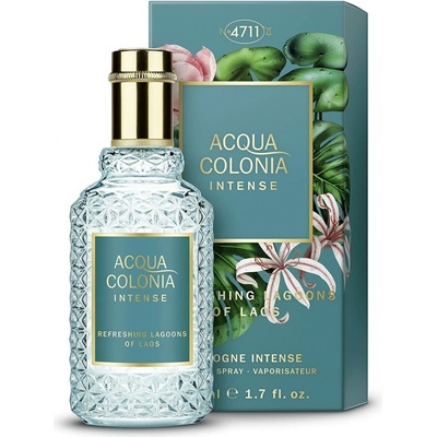 Mäurer & Wirtz 4711 Acqua Colonia Intense Osviežujúca Lagoons Of Laos kolínska voda unisex 50 ml