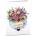 Art Cards Картичка Art Cards - Букет с надпис „Благодаря (ART39)