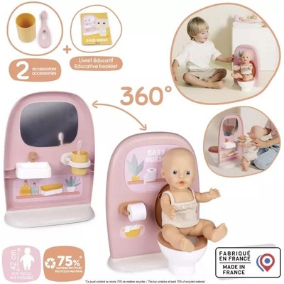 Smoby Бейби Нърс: Бебешка баня за кукли (7600220500)