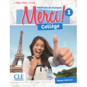 Merci Collège 1 élève + exercices + DVD CLE | Adrien Payet, Isabel Rubio, E. F. Riuz (ISBN: 9782090357110)