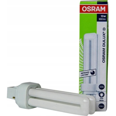 Osram Úsporná žiarivka,13 W, G24q-1, 131 mm, studená biela