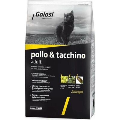Zoodiaco Golosi Cat Adult Pollo & Tacchino Kuřecí a krůtí 7,5 kg