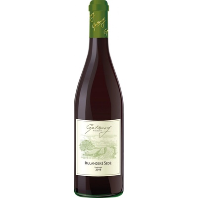Gotberg Rulandské šedé pozdní sběr 2023 12,5% 0,75 l (čistá fľaša)