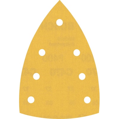 Bosch Brúsny papier EXPERT C470 so 7 otvormi pre viacúčelové brúsky 100 x 150 mm, zrnitosť 400, 10 ks 2608901167