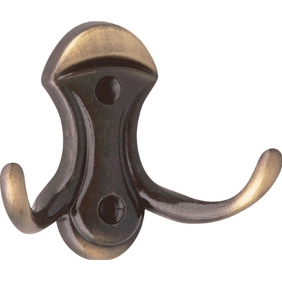 Háček 548 staromosazný leštěný 83 mm x 66 mm x 34 mm
