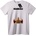 NOONEBRAND Тениска The Walking Dead Зомби - 2XL, White