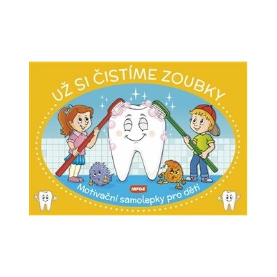 Motivačné samolepky pre deti Už si čistíme zúbky