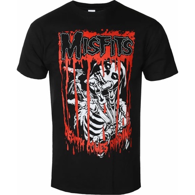 Plastic head мъжка тениска misfits - death come ripping- ЧЕРЕН - plastic head - ph12722