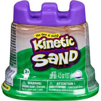 Spin Master kinetický piesok vo formičke zelená 127 g