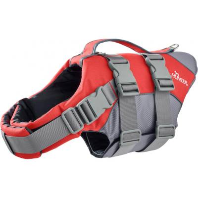 HUNTER Спасителна жилетка за куче Hunter Swimming Vest Moss Dog harness - Rot Reflective - размер Hals 40-50 cm (057-0163-0113)