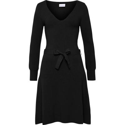LASCANA Плетена рокля черно, размер 42