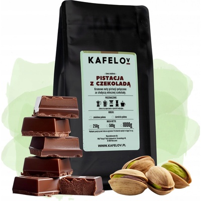 Kafelov Mletá káva 500g PISTÁCIE S ČOKOLÁDOU