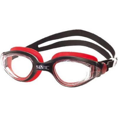 SEAC Очила за плуване Ritmo, черно с червено