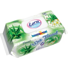 Lara Vlhčené obrúsky Aloe Vera 100 ks