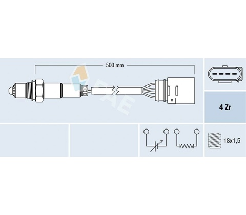 Lambda sonda FAE 77138