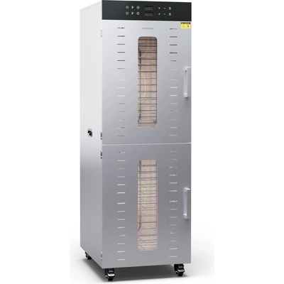 Klarstein Master Jerky 500 Вертикална, сушилня, 3 000 W, с две камери, температурен диапазон 30 - 90 °C (DHY9-MasterJerky500V) (DHY9-MasterJerky500V)