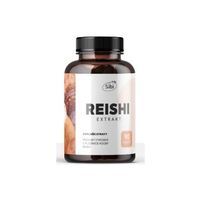 Sibi Reishi extrakt 500 mg 90 kapslí