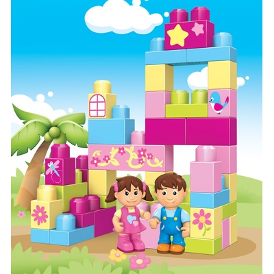 Kids World Stavebnica Logis pre dievčatá 42 ks