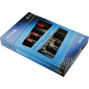 ASTA TOOLS Комплект кръстати и плоски отвертки 8 бр Pro ASTA J9008 04250 (J9008)