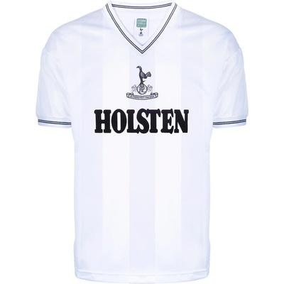 Score Draw Футболна фланелка Score Draw ScoreDraw Tottenham Hotspur Home Shirt 1983/84 - White/Blue