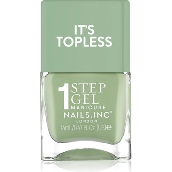Nails Inc. Nails Inc. It’s Topless гел лак за нокти за дълготраен ефект цвят Iris 14ml