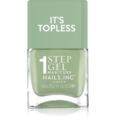 Nails Inc. Nails Inc. It’s Topless гел лак за нокти за дълготраен ефект цвят Iris 14ml