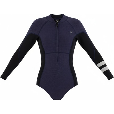 Hurley Дамски неопренов костюм Hurley Women's Air Texture Springsuit 2/2mm Wet suit - Vintage Iris - размер 8 (US) (150-6421-0113)