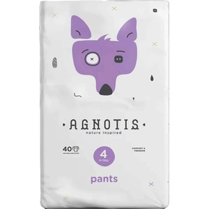 Agnotis Бебешки пелени-гащички Agnotis - No 4, 9-15 kg, 40 броя (AGP4) - ozone