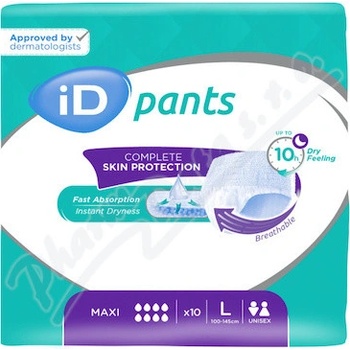 iD Pants Large Maxi 10 ks