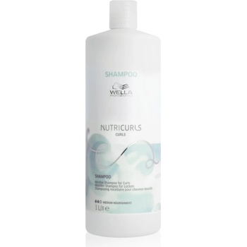 Wella Professionals Nutricurls Curls jemný micelární šampon pro kudrnaté vlasy 1000 ml