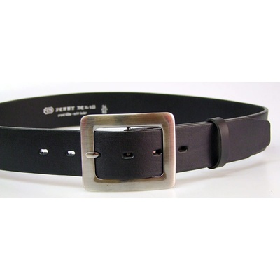 Penny Belts dámský kožený opasek 10863 černý