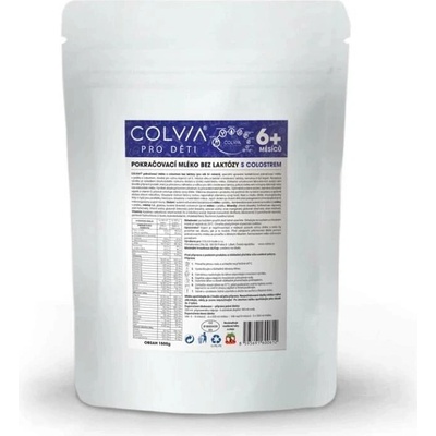 COLVIA Pokračovací mléko bez laktózy 6m+ 1500 g